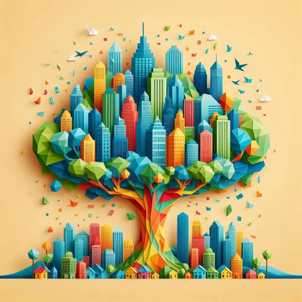 City as Tree