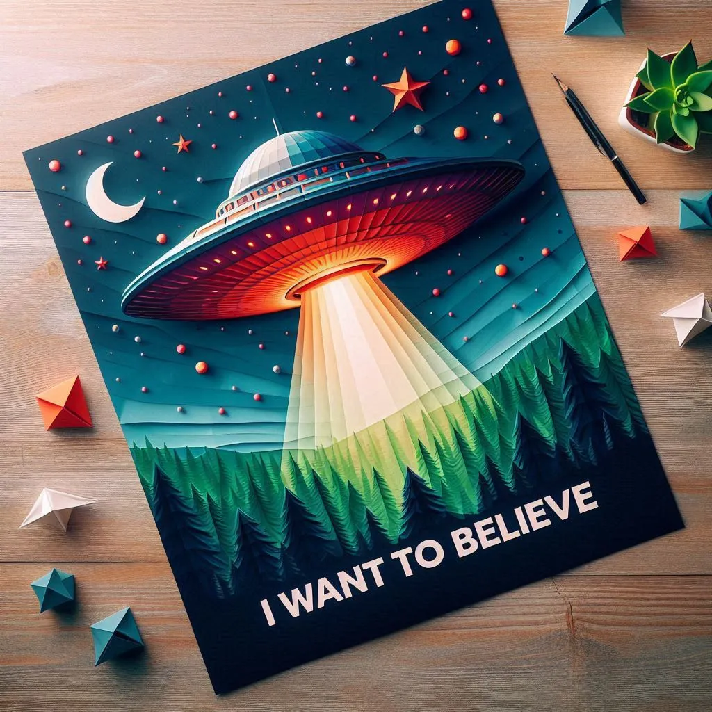 I want to believe